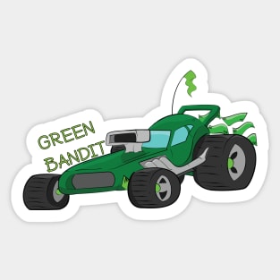 Green Bandit Buggy Sticker